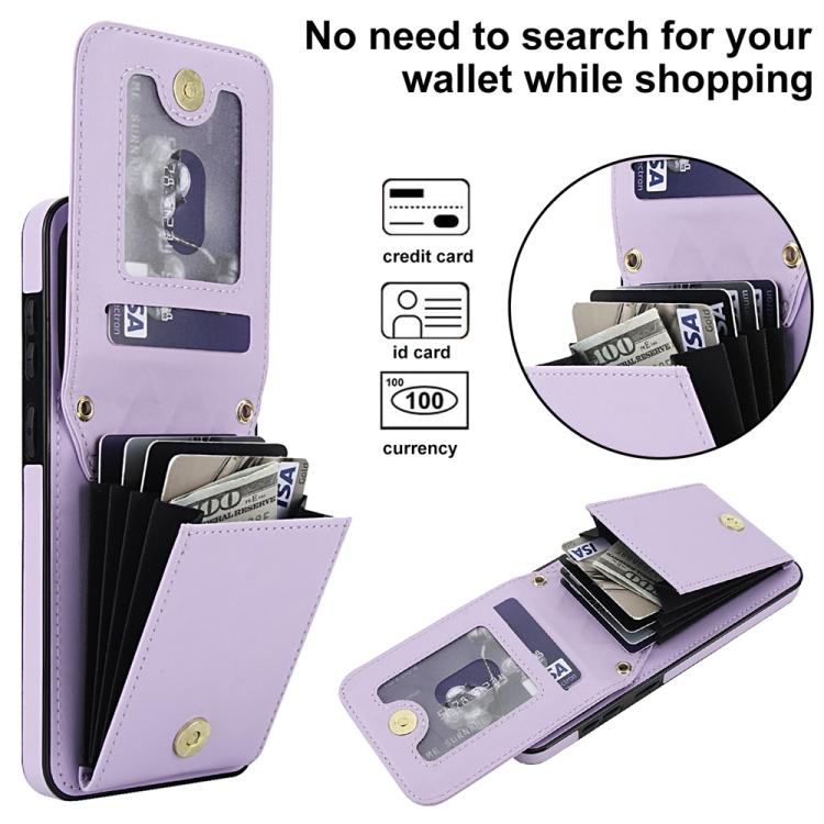 For Samsung Galaxy A56 5G YM015 Crossbody Rhombic Card Bag RFID Phone Case