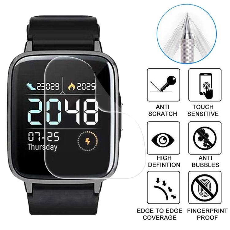For Xiaomi Haylou LS01 5pcs xDfind Soft Hydrogel Film Full Cover Watch Front Protector