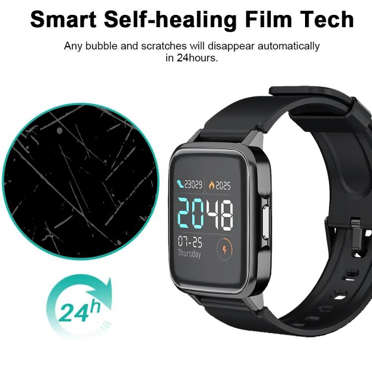 For Xiaomi Haylou LS02 5pcs xDfind Soft Hydrogel Film Full Cover Watch Front Protector