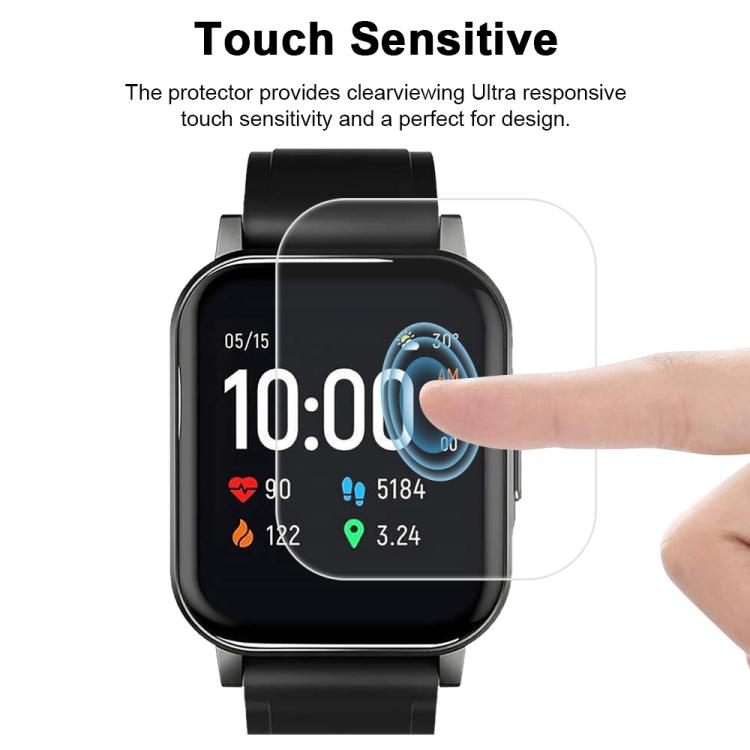 For Xiaomi Haylou LS02 5pcs xDfind Soft Hydrogel Film Full Cover Watch Front Protector