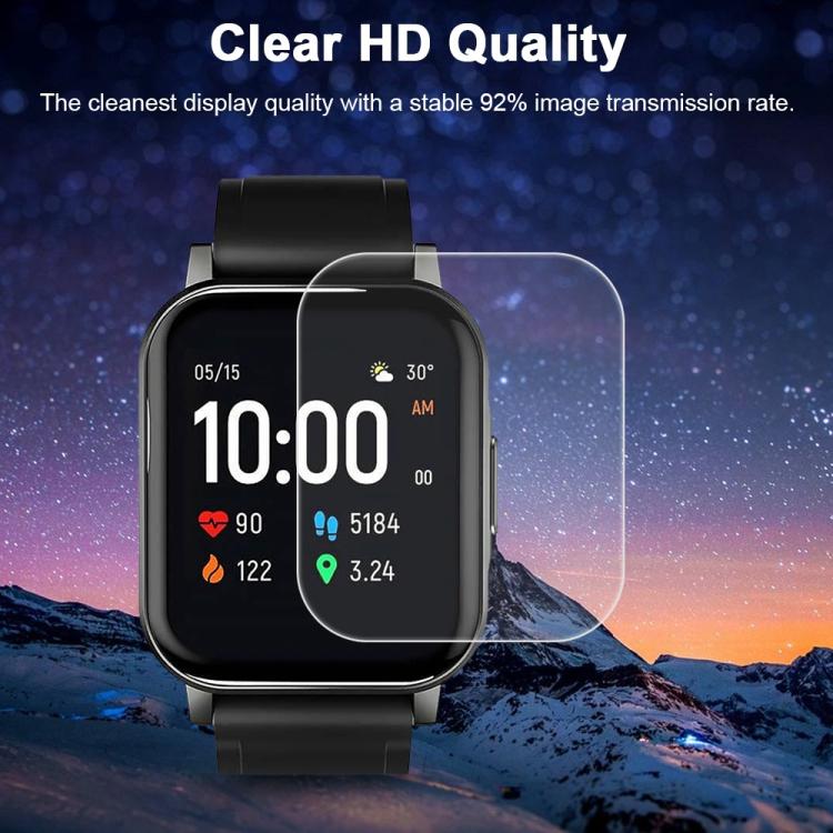 For Xiaomi Haylou LS02 5pcs xDfind Soft Hydrogel Film Full Cover Watch Front Protector