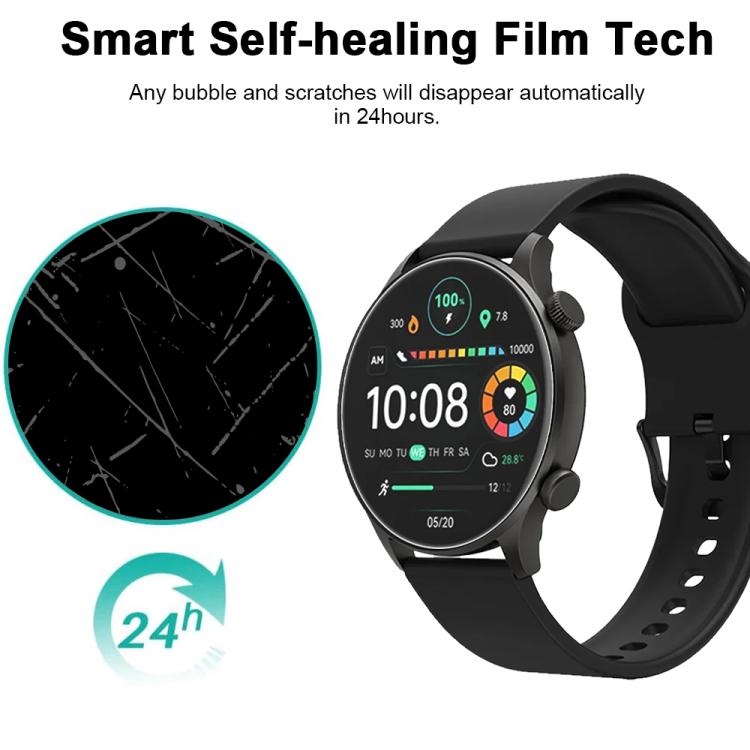For Xiaomi Haylou LS16 / RT3 5pcs xDfind Soft Hydrogel Film Full Cover Watch Front Protector
