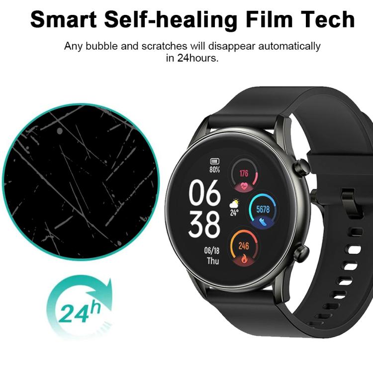 For Xiaomi Haylou RT2 5pcs xDfind Soft Hydrogel Film Full Cover Watch Front Protector