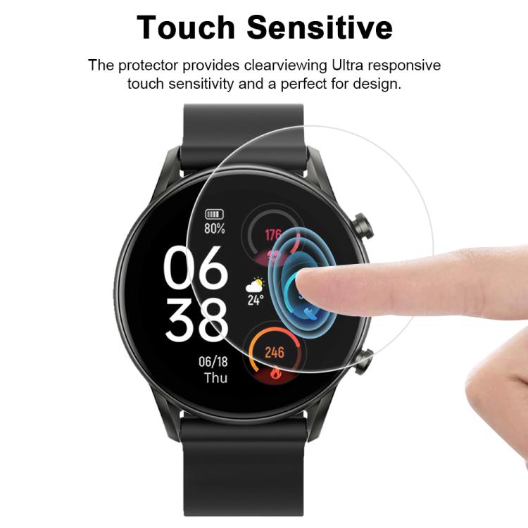 For Xiaomi Haylou RT2 5pcs xDfind Soft Hydrogel Film Full Cover Watch Front Protector