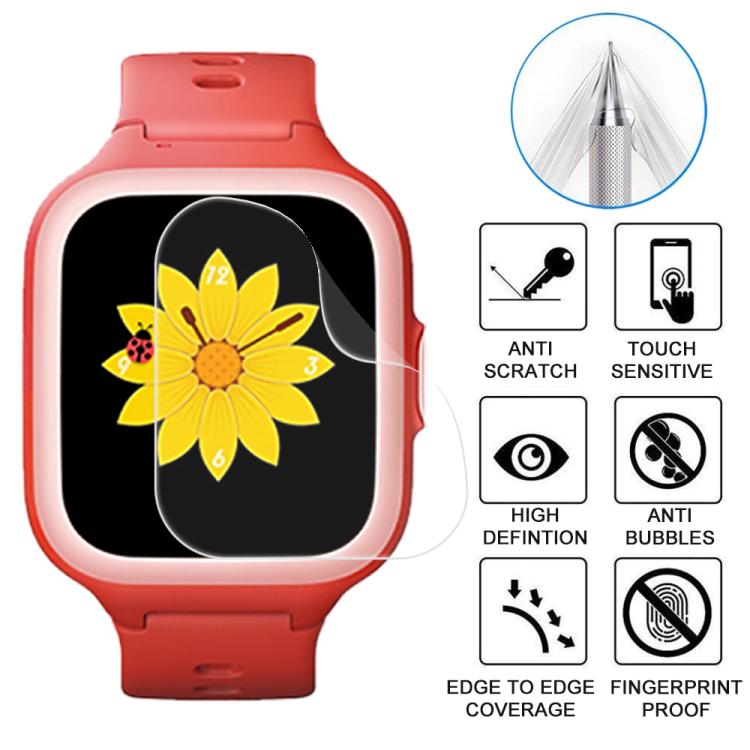 For Mi Mitu Kids Watch Phone 2S 5pcs xDfind Soft Hydrogel Film Full Cover Watch Front Protector
