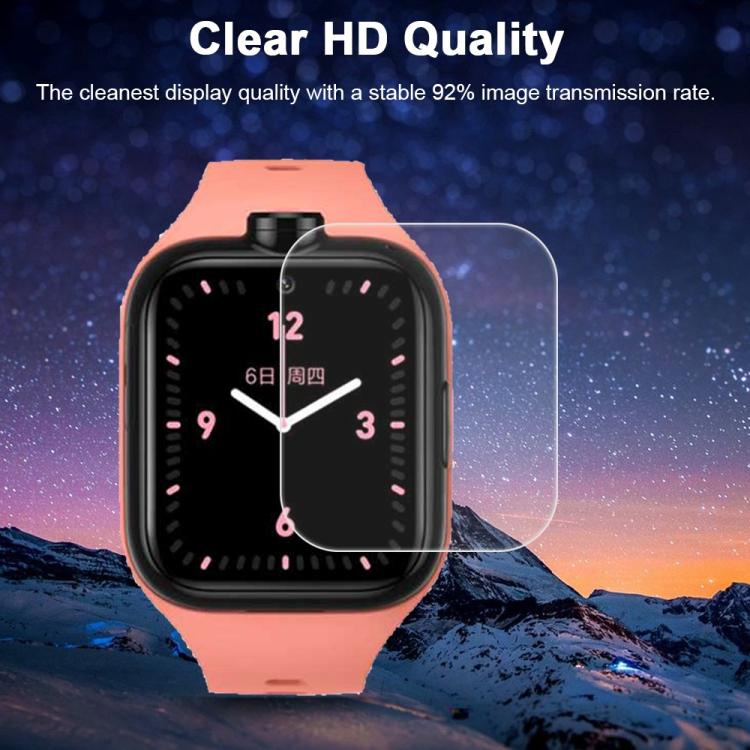 For Mi Mitu Kids Watch Phone 4 / 4 Pro 5pcs xDfind Soft Hydrogel Film Full Cover Watch Front Protector