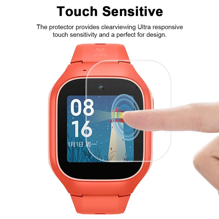 For Mi Mitu Kids Watch Phone 4C / 5C / 6C 5pcs xDfind Soft Hydrogel Film Full Cover Watch Front Protector