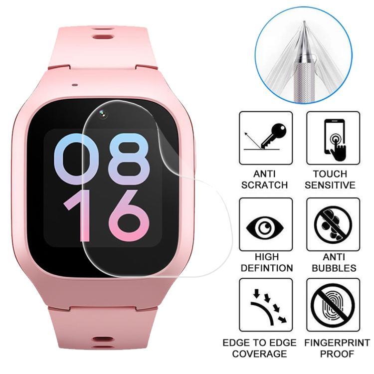 For Mi Mitu Kids Watch Phone U1 5pcs xDfind Soft Hydrogel Film Full Cover Watch Front Protector