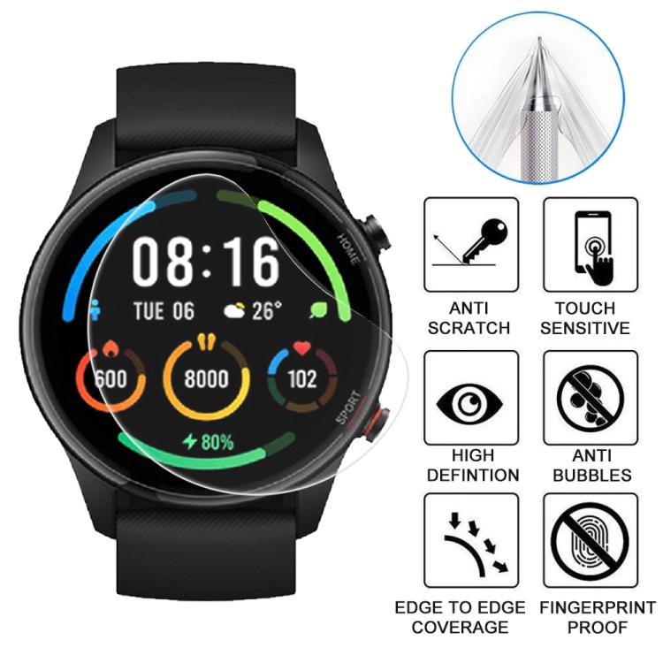 For Xiaomi Watch Color 5pcs xDfind Soft Hydrogel Film Full Cover Watch Front Protector