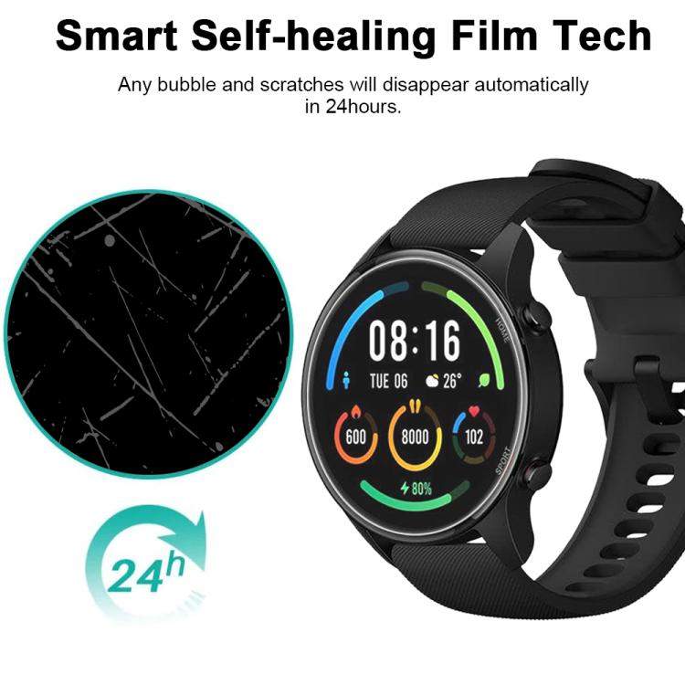 For Xiaomi Watch Color 5pcs xDfind Soft Hydrogel Film Full Cover Watch Front Protector