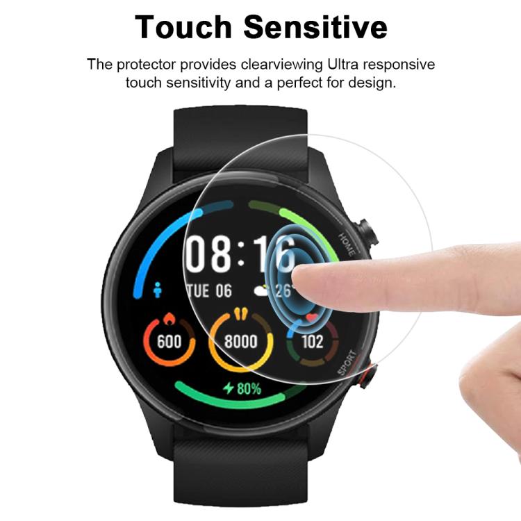 For Xiaomi Watch Color 5pcs xDfind Soft Hydrogel Film Full Cover Watch Front Protector