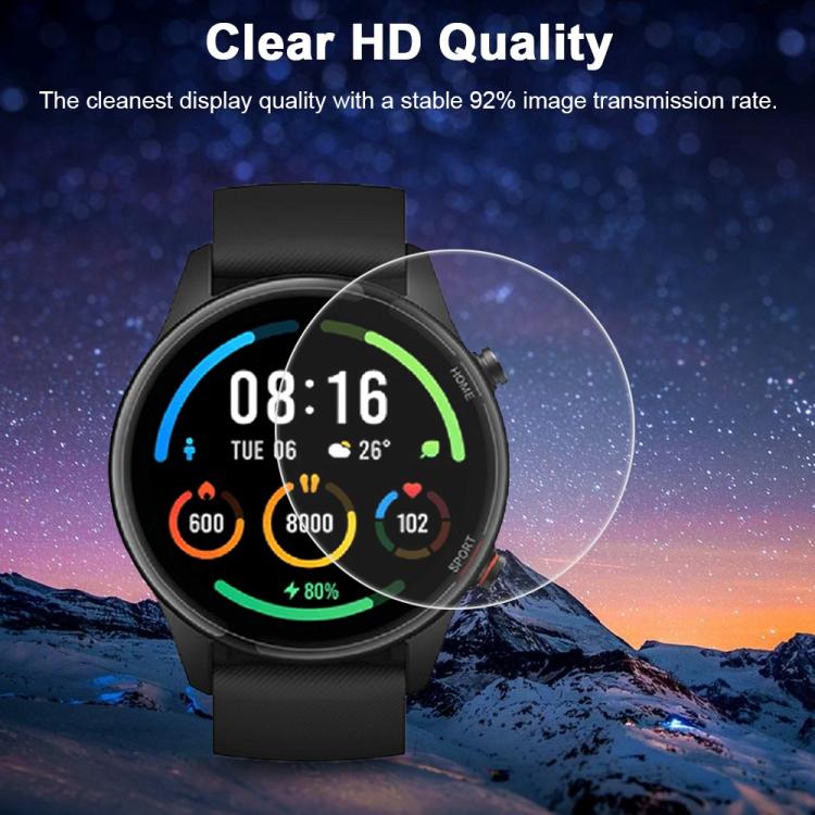 For Xiaomi Watch Color 5pcs xDfind Soft Hydrogel Film Full Cover Watch Front Protector