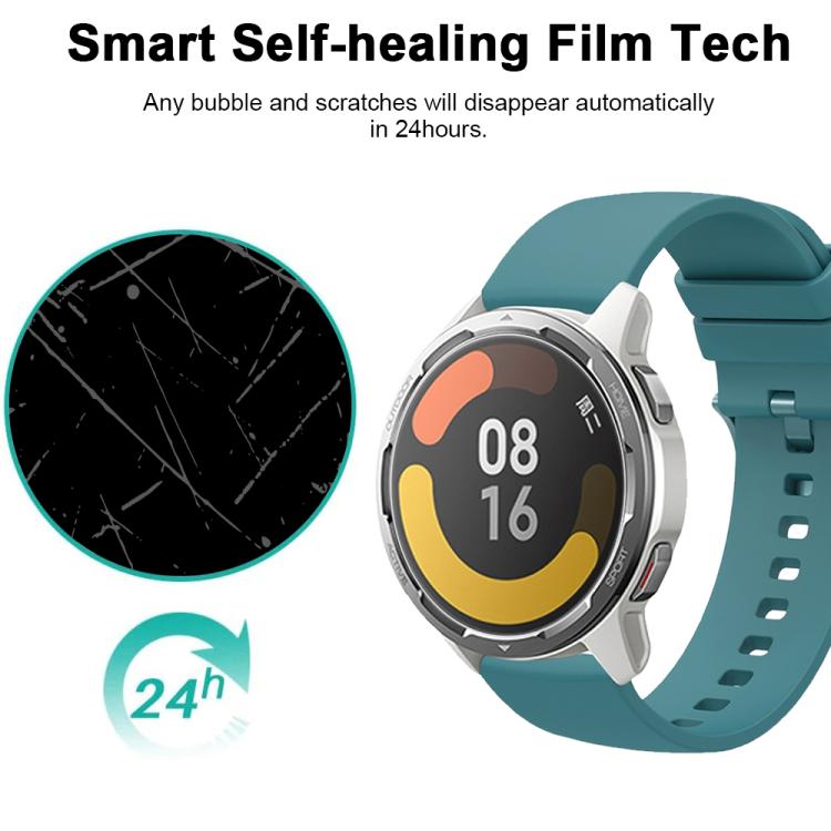 For Xiaomi Watch Color 2 5pcs xDfind Soft Hydrogel Film Full Cover Watch Front Protector