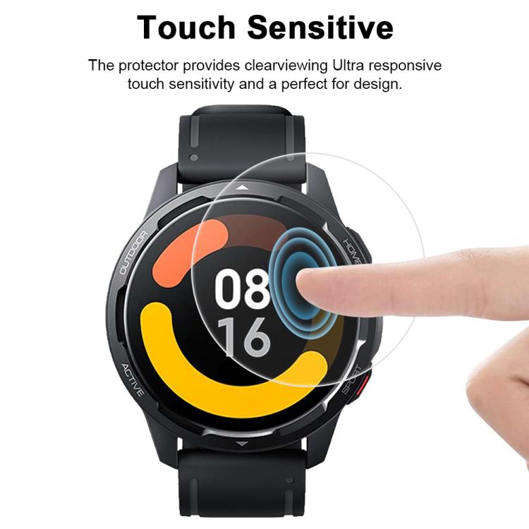 For Xiaomi Watch Color 2 5pcs xDfind Soft Hydrogel Film Full Cover Watch Front Protector