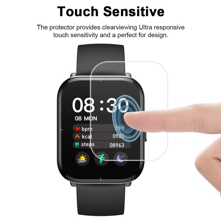 For Xiaomi Mibro Color 5pcs xDfind Soft Hydrogel Film Full Cover Watch Front Protector