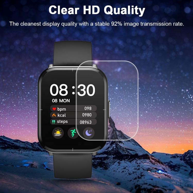 For Xiaomi Mibro Color 5pcs xDfind Soft Hydrogel Film Full Cover Watch Front Protector