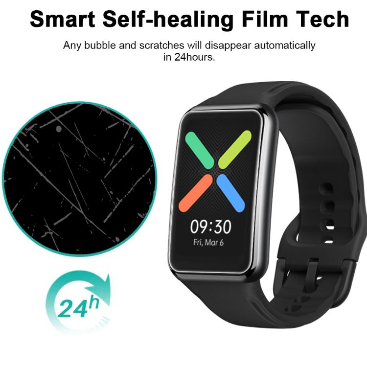 For OPPO Watch Free 5pcs xDfind Soft Hydrogel Film Full Cover Watch Front Protector