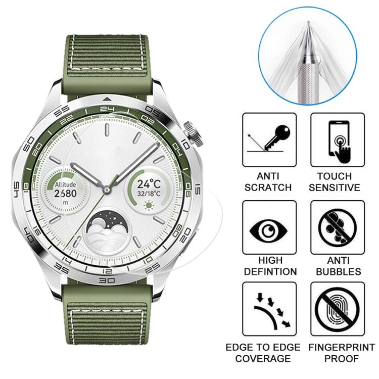 For Huawei Watch GT 4 46mm 5pcs xDfind Soft Hydrogel Film Full Cover Watch Front Protector
