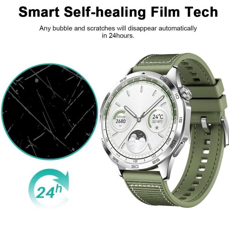 For Huawei Watch GT 4 46mm 5pcs xDfind Soft Hydrogel Film Full Cover Watch Front Protector