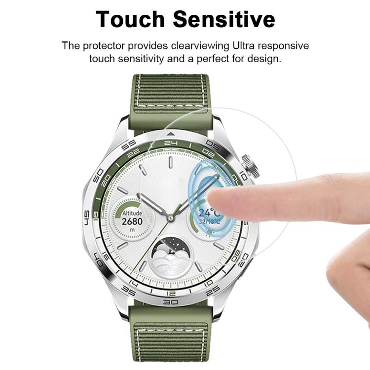 For Huawei Watch GT 4 46mm 5pcs xDfind Soft Hydrogel Film Full Cover Watch Front Protector