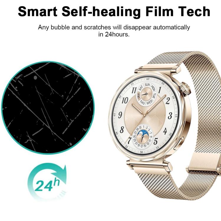 For Huawei Watch GT 5 41mm 5pcs xDfind Soft Hydrogel Film Full Cover Watch Front Protector