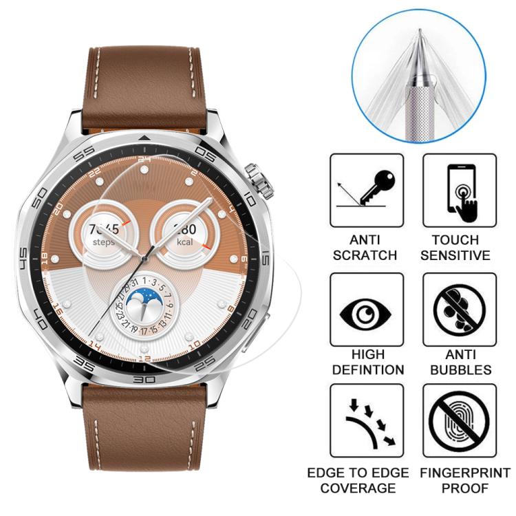 For Huawei Watch GT 5 46mm 5pcs xDfind Soft Hydrogel Film Full Cover Watch Front Protector