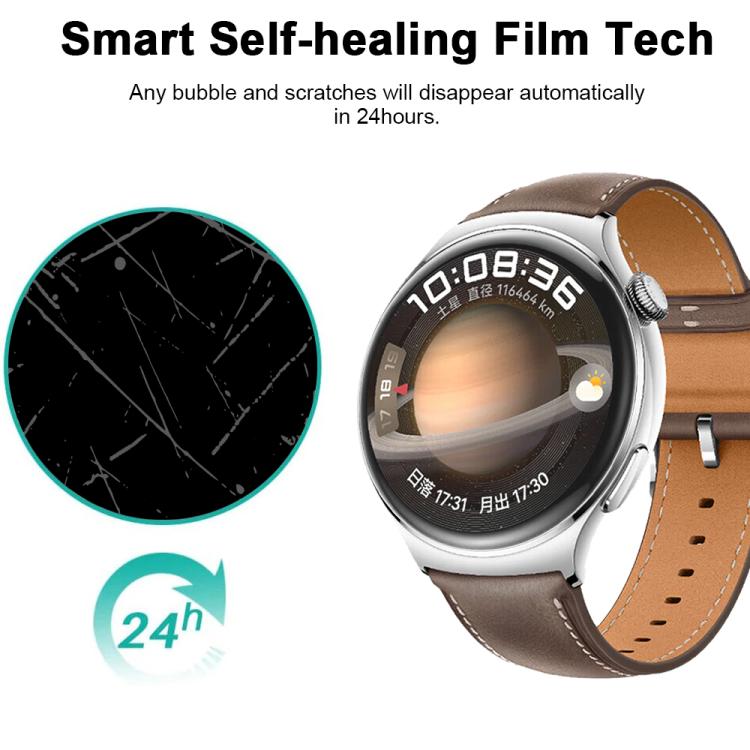 For Huawei Watch 4 5pcs xDfind Soft Hydrogel Film Full Cover Watch Front Protector