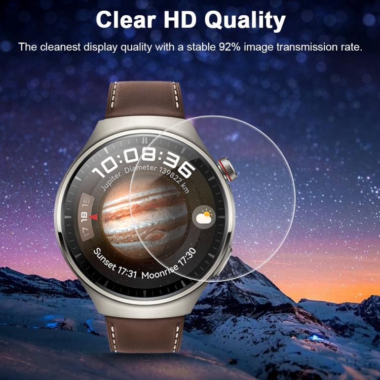 For Huawei Watch 4 5pcs xDfind Soft Hydrogel Film Full Cover Watch Front Protector