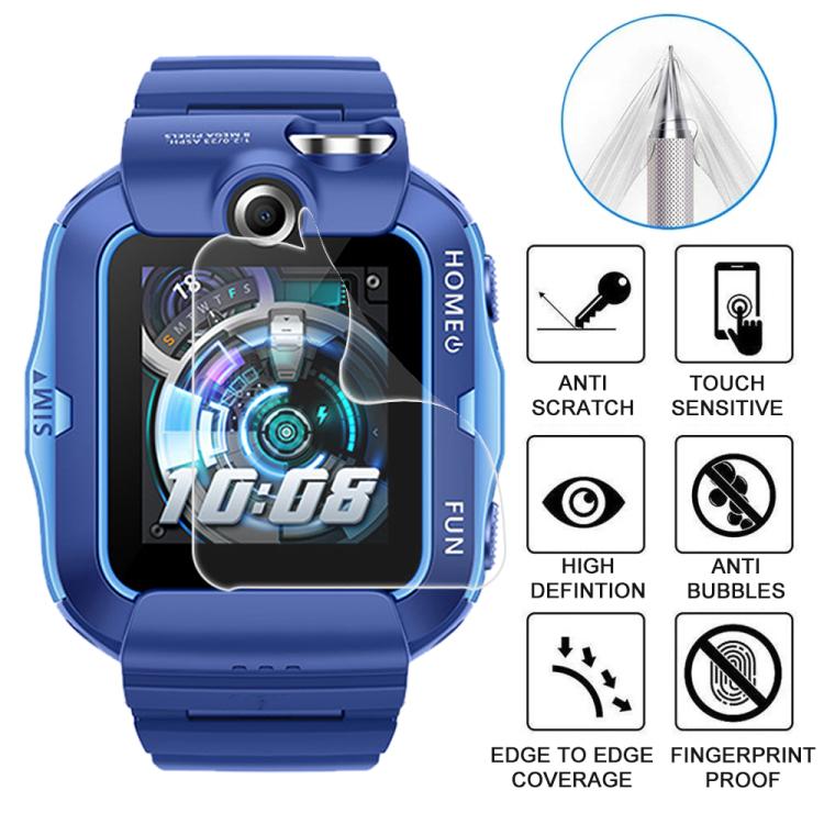 For Huawei Kids Watch 4X 5pcs xDfind Soft Hydrogel Film Full Cover Watch Front Protector