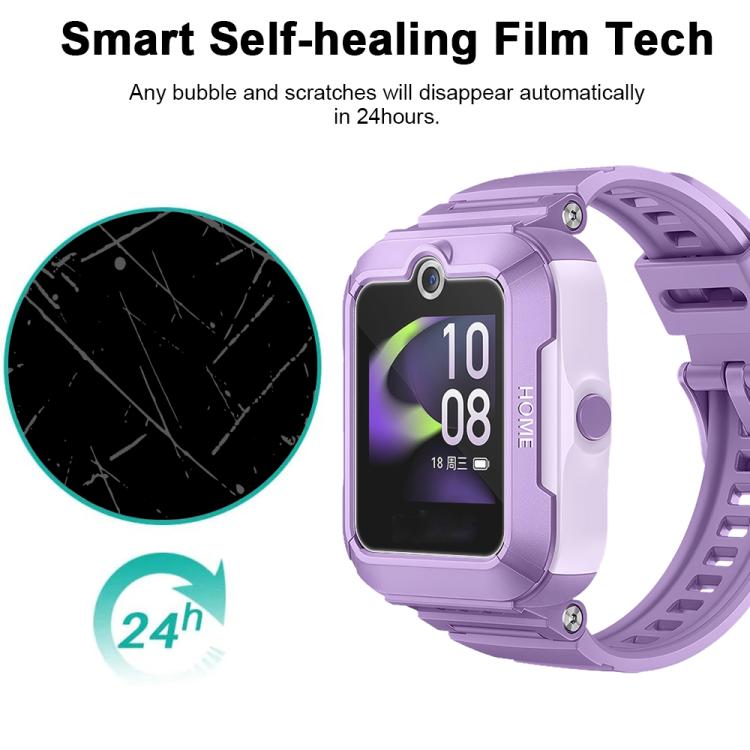 For Huawei Kids Watch 5 5pcs xDfind Soft Hydrogel Film Full Cover Watch Front Protector