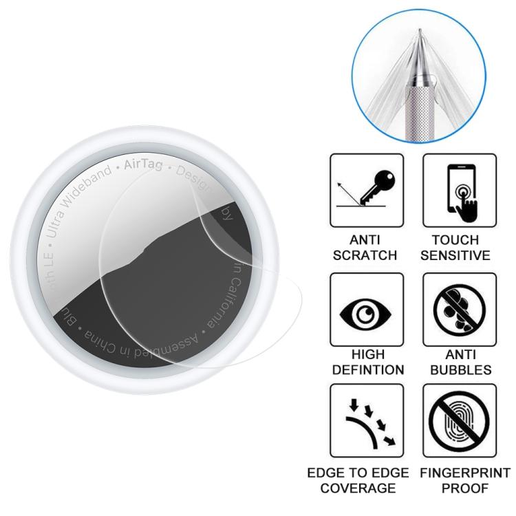For AirTag 2nd Gen / AirTag 1st Gen Front 5pcs xDfind Soft Hydrogel Film Full Cover Protector