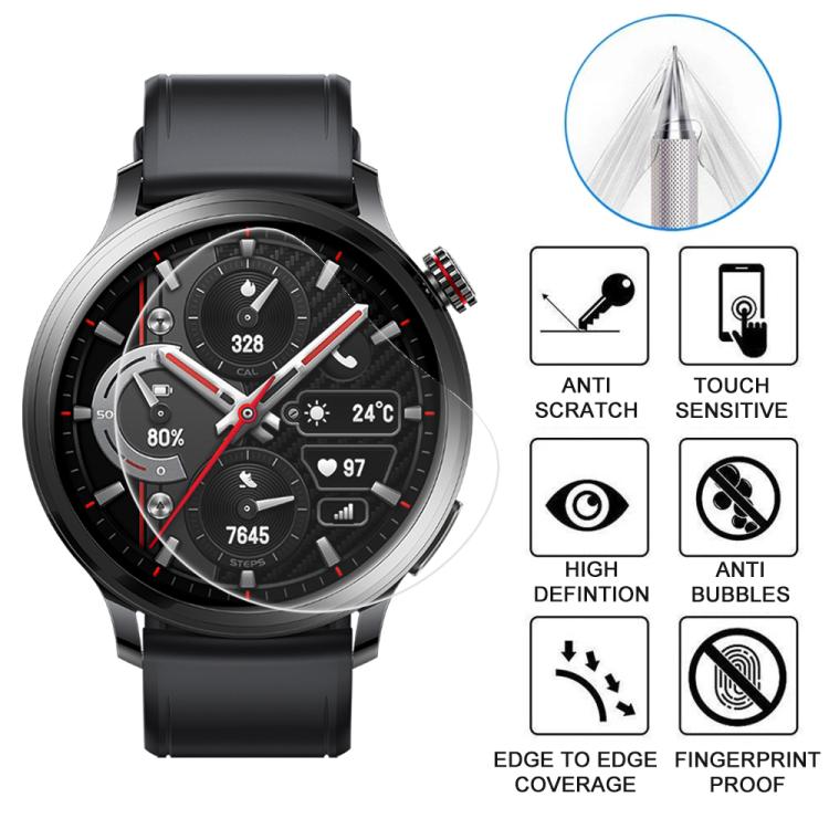 For Honor Watch 4 Pro 5pcs xDfind Soft Hydrogel Film Full Cover Watch Front Protector