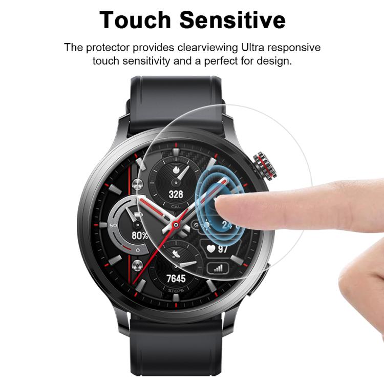 For Honor Watch 4 Pro 5pcs xDfind Soft Hydrogel Film Full Cover Watch Front Protector