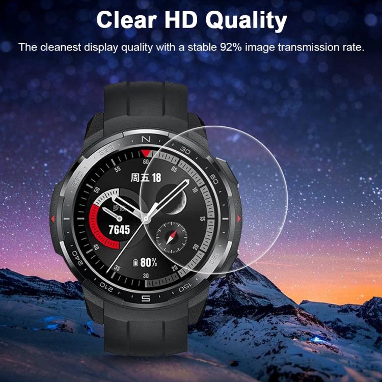 For Honor Watch GS Pro 5pcs xDfind Soft Hydrogel Film Full Cover Watch Front Protector