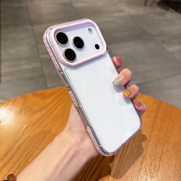For iPhone 17 Pro Max Dual-Color PC Hybrid TPU Phone Case