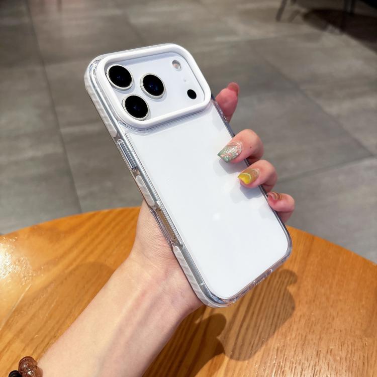 For iPhone 17 Pro Max Dual-Color PC Hybrid TPU Phone Case