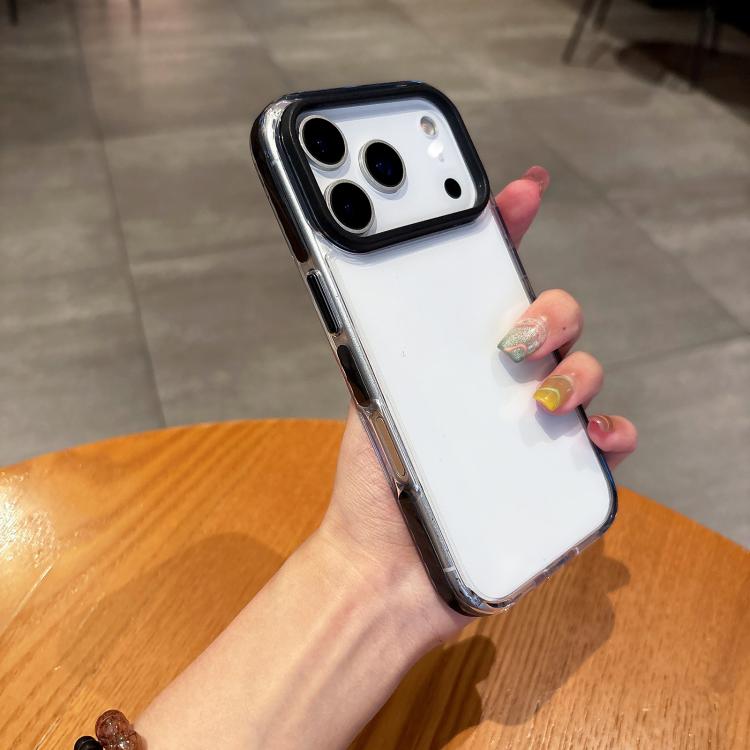 For iPhone 17 Pro Max Dual-Color PC Hybrid TPU Phone Case