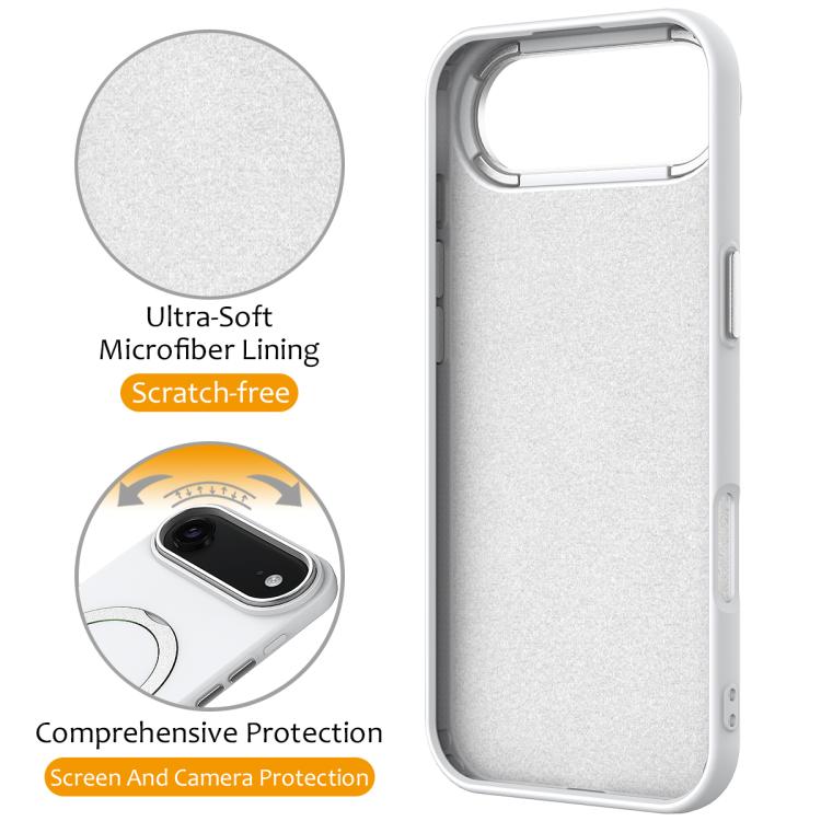 For iPhone Air Gen1.5 Pivot Ring Holder TPU Hybrid PC Phone Case