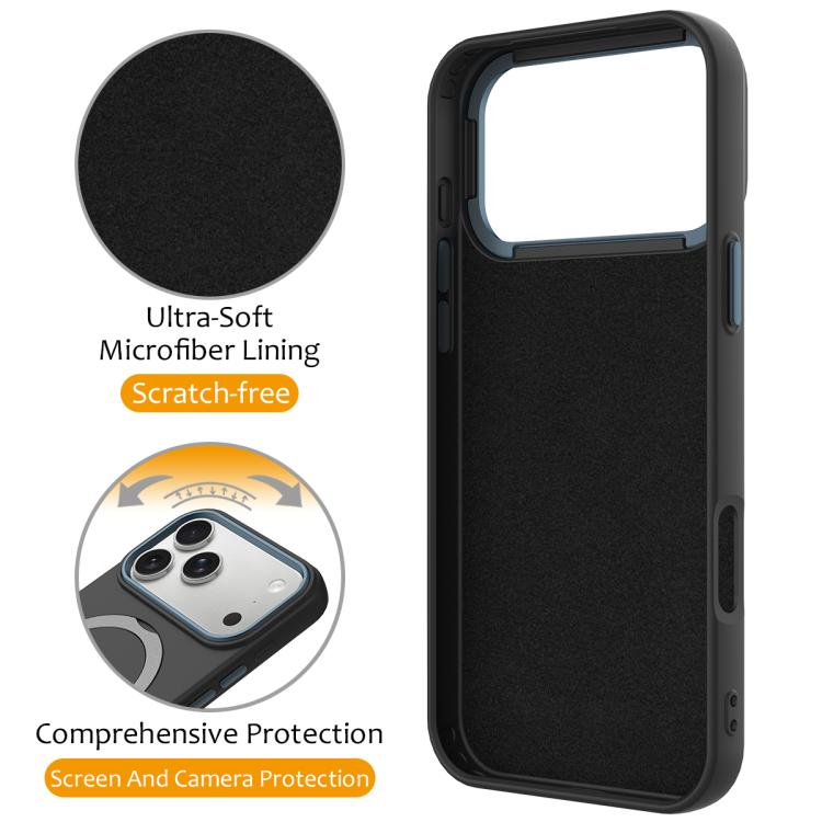 For iPhone 17 Pro Gen1.5 Pivot Ring Holder TPU Hybrid PC Phone Case