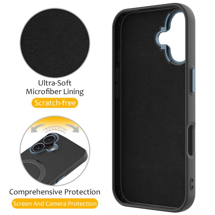 For iPhone 17 Gen1.5 Pivot Ring Holder TPU Hybrid PC Phone Case
