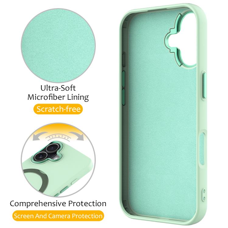 For iPhone 17 Gen1.5 Pivot Ring Holder TPU Hybrid PC Phone Case