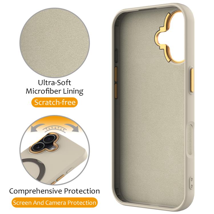 For iPhone 17 Gen1.5 Pivot Ring Holder TPU Hybrid PC Phone Case