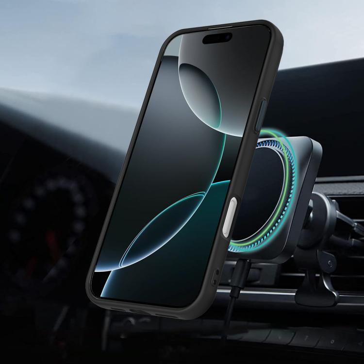 For iPhone 16 Pro Gen1.5 Pivot Ring Holder TPU Hybrid PC Phone Case