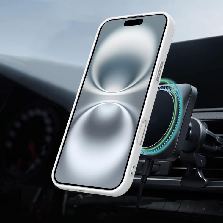 For iPhone 16 Plus Gen1.5 Pivot Ring Holder TPU Hybrid PC Phone Case