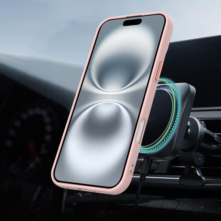 For iPhone 16 Plus Gen1.5 Pivot Ring Holder TPU Hybrid PC Phone Case
