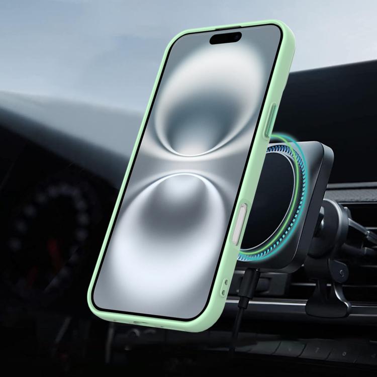 For iPhone 16 Plus Gen1.5 Pivot Ring Holder TPU Hybrid PC Phone Case