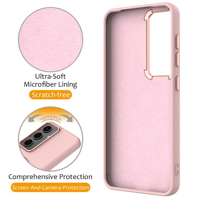 For Samsung Galaxy S24 / S25 5G Gen1.5 Pivot Ring Holder TPU Hybrid PC Phone Case