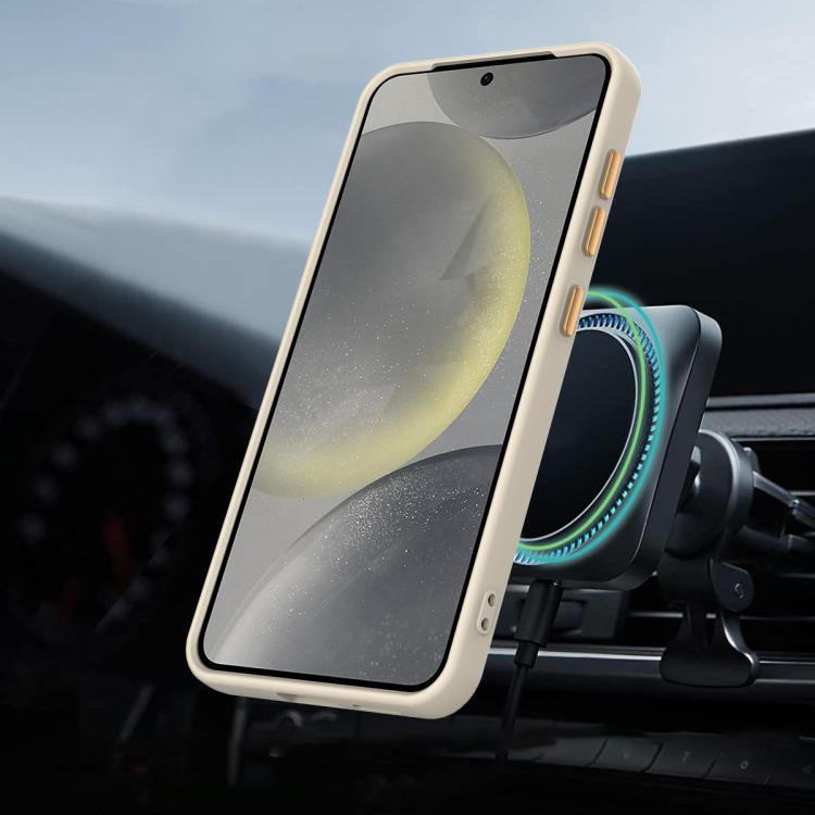 For Samsung Galaxy S24 / S25 5G Gen1.5 Pivot Ring Holder TPU Hybrid PC Phone Case