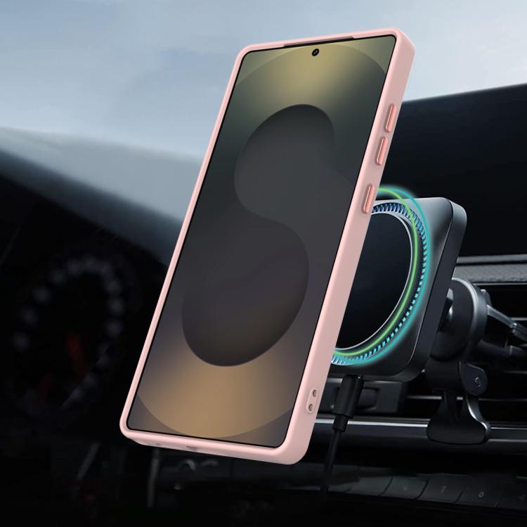 For Samsung Galaxy S25 Ultra 5G Gen1.5 Pivot Ring Holder TPU Hybrid PC Phone Case