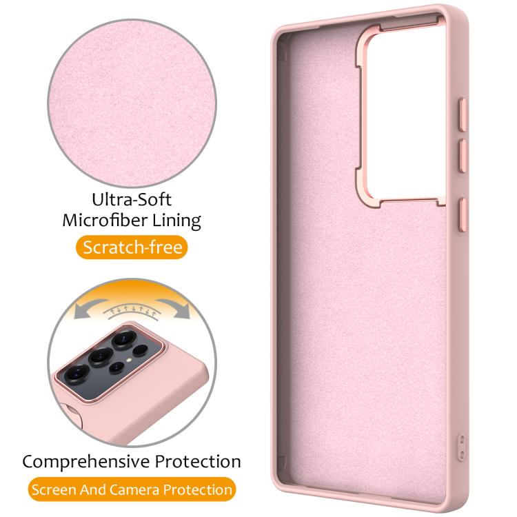 For Samsung Galaxy S24 Ultra 5G Gen1.5 Pivot Ring Holder TPU Hybrid PC Phone Case